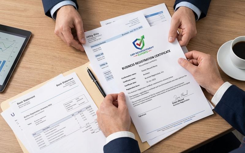 Sample documents arranged for appeal